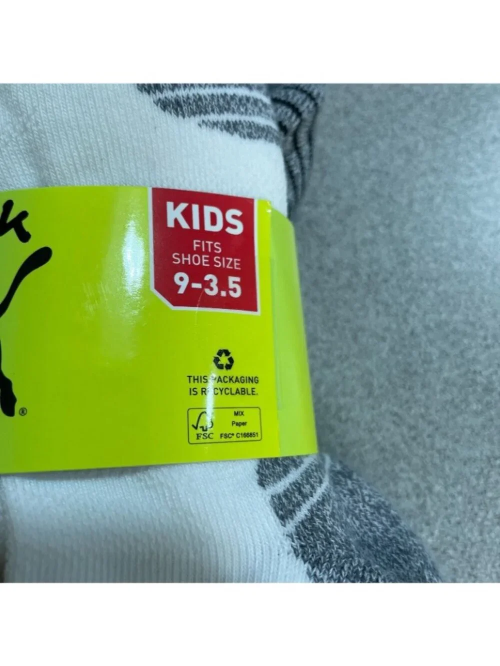 NWT Puma Kids Low Cut Socks 8-Pack DryCell Moisture Wicking Fits Shoe Size 9-3.5